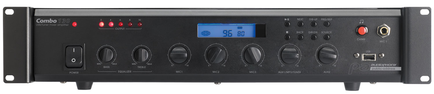 Mixer / Amplifier / Multimedia player 130W