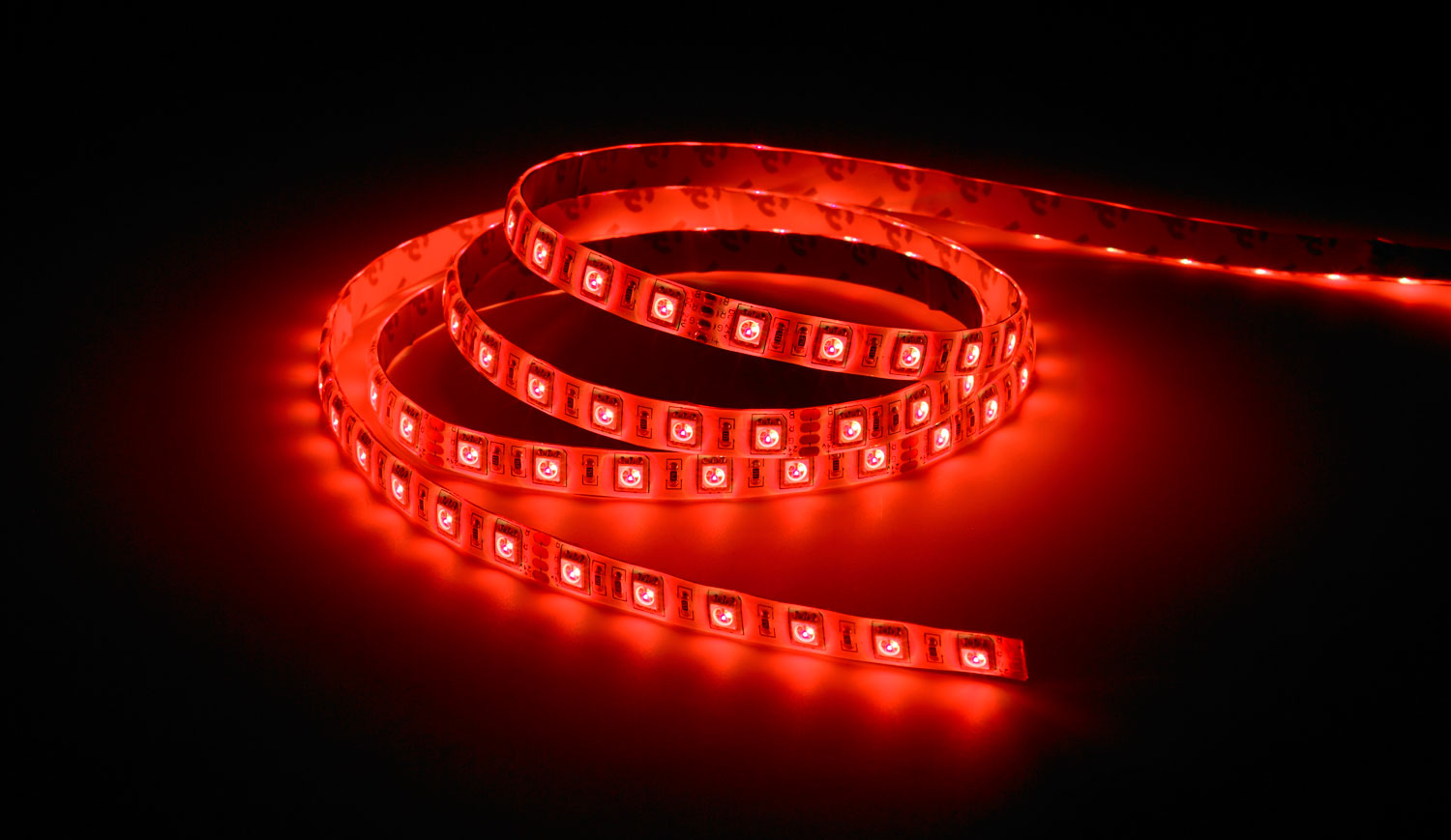 Ledstrip RGB - 60 LEDs/meter version with a silicone safety dome - IP65 - 5m