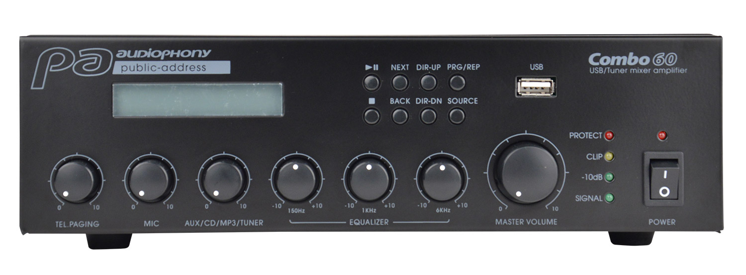 Mixer / Amplifier / Multimedia player 60W