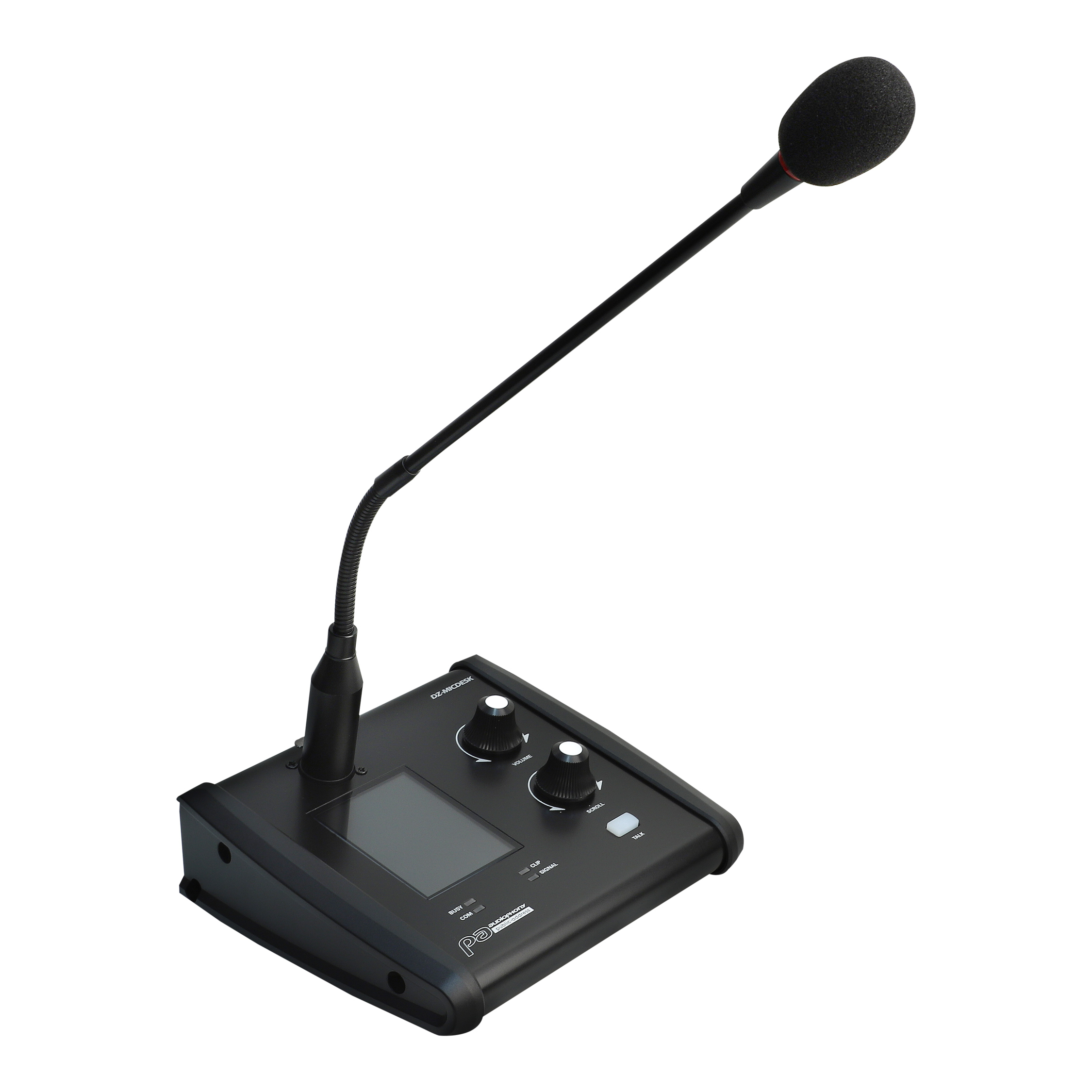 Desktop microphone, zone manager for the DZ-MATRIX