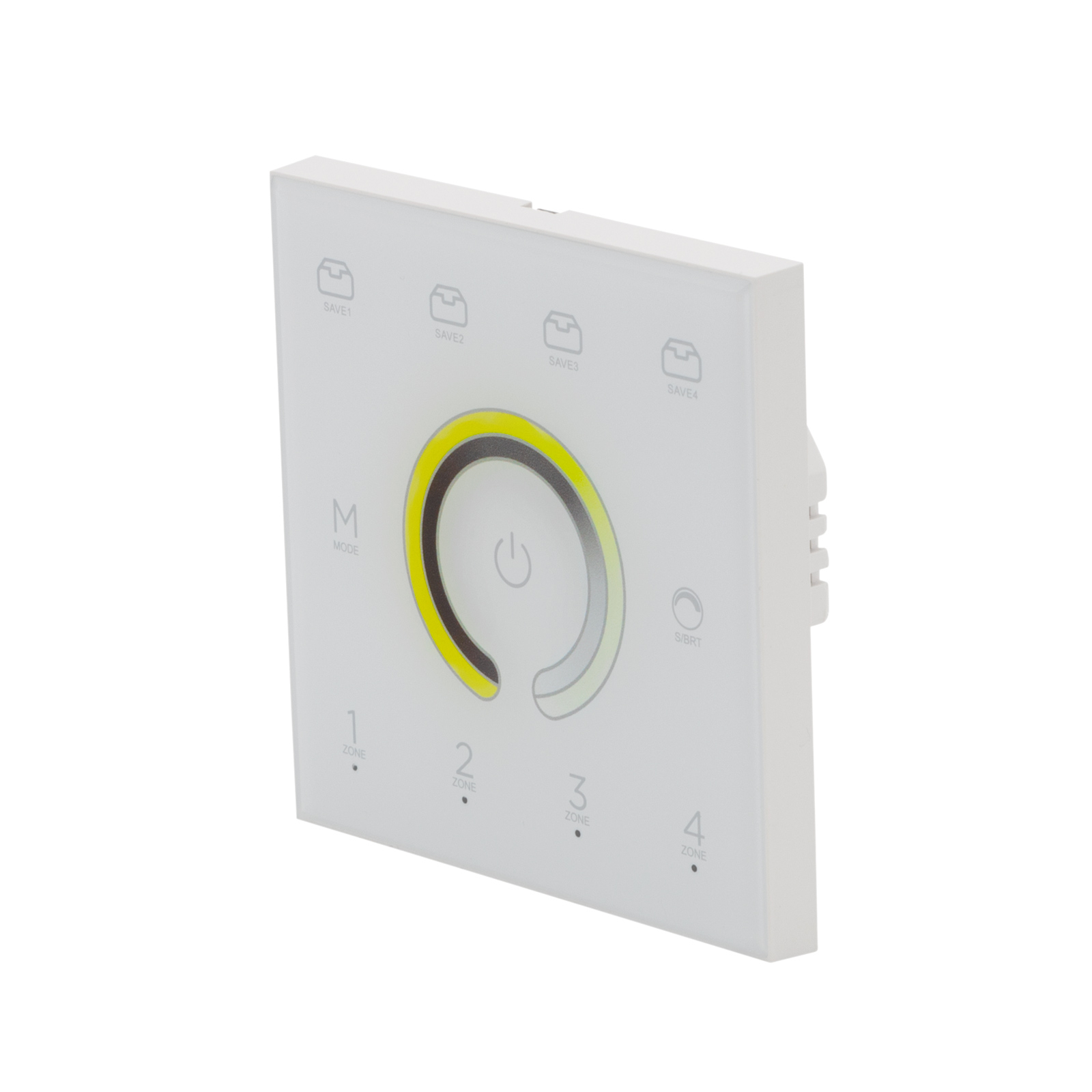 DMX wall controller 2.4 GHz  4 zones  White/CCT