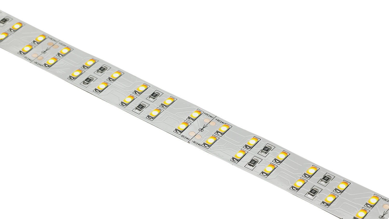 3000K Ledstrip  - 5m - IP20 - 144 LEDs/m - 3M plakband