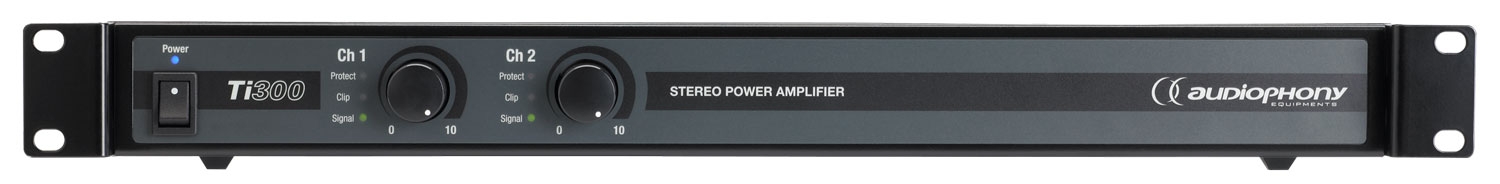 Amplifier: 2x 150Wrms / 4ohm
