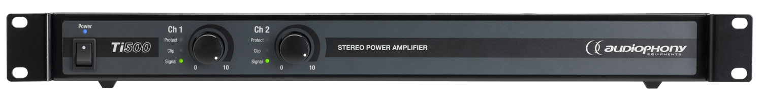 Amplifier: 2x 250Wrms / 4ohm