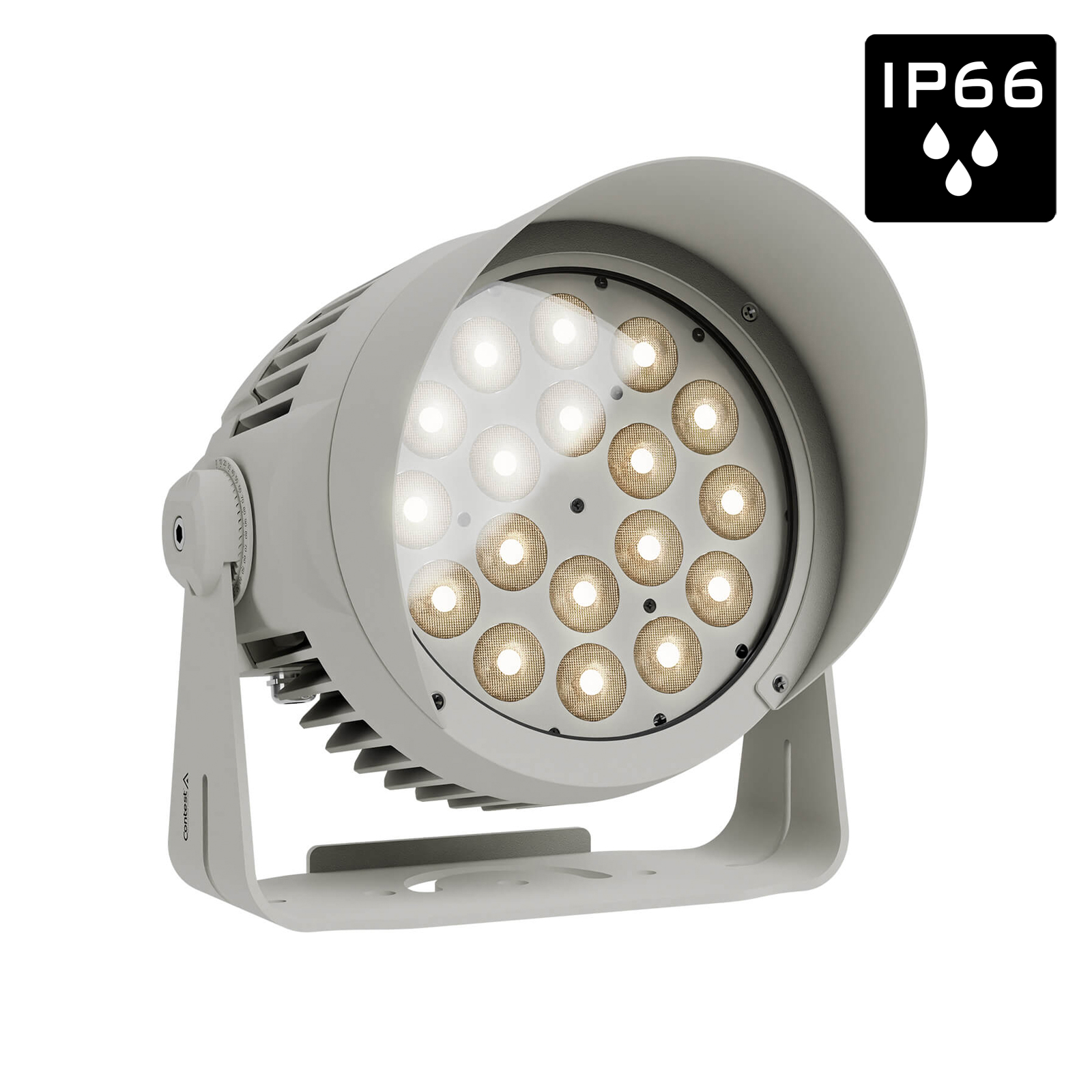 Architectural spotlight IP66 18x LEDs Dynamic White 27006000K 150W 25-