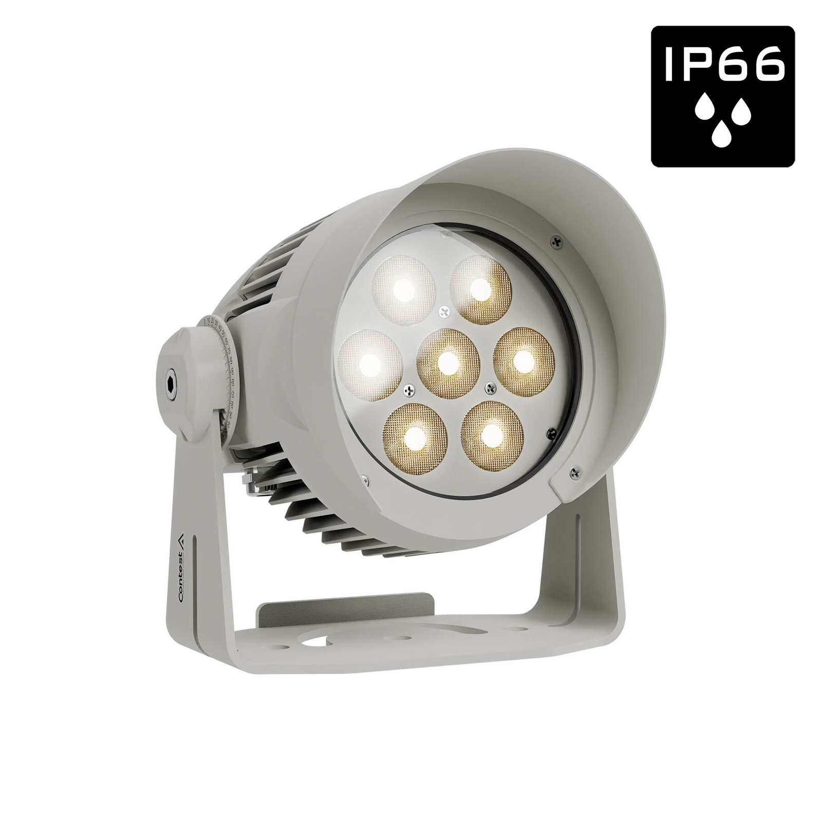 Architectural spotlight IP66 7x LEDs Dynamic White 27006000K 70W 25-