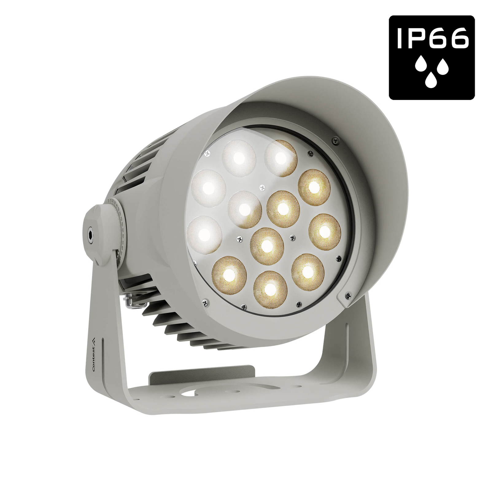 Architectural spotlight IP66 12x LEDs Dynamic White 27006000K 120W 25-
